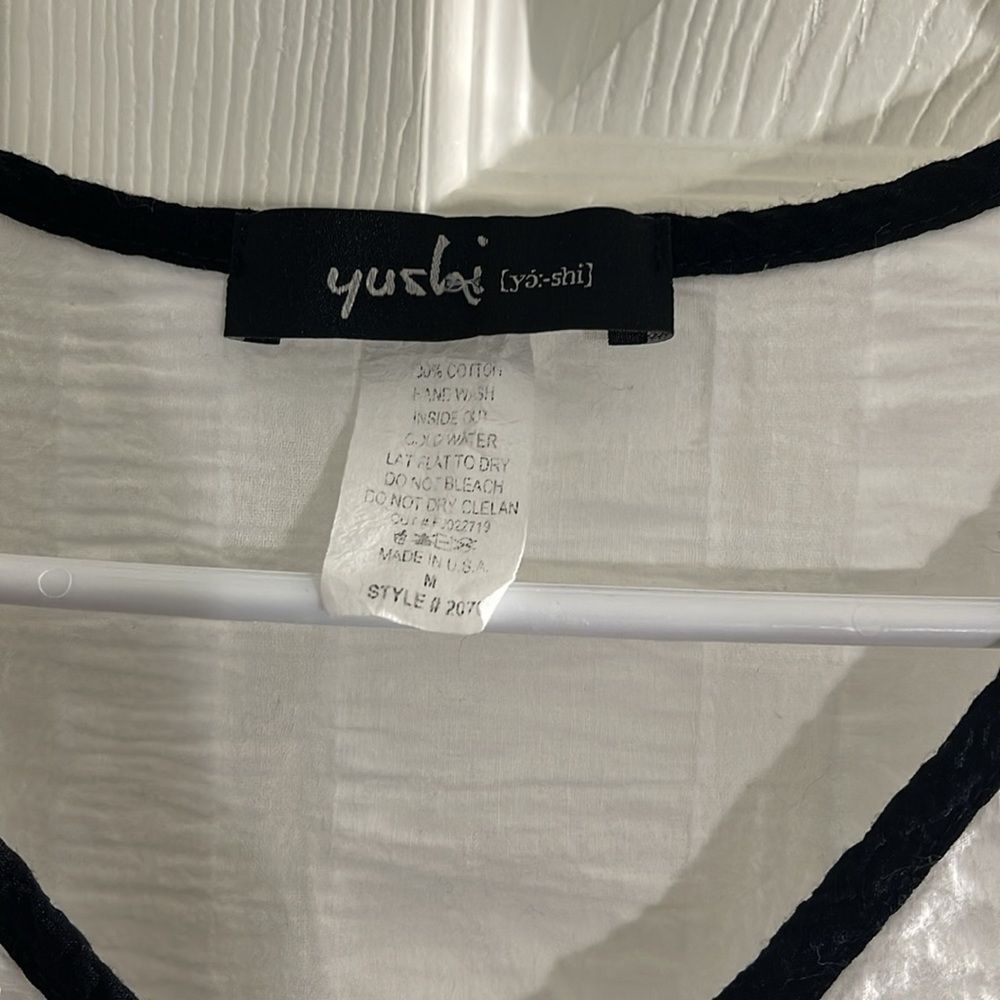 yushi embroderied shirt size M - Picture 9 of 9